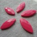 Acrylic ~ Long Faceted Pointed Beads 