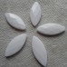 Acrylic ~ Long Faceted Pointed Beads 