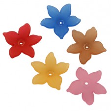 Acrylic ~ Star Flower in assorted colours