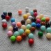 Acrylic ~  10mm Round Assorted Colours 