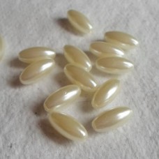 Acrylic ~ Pearl Rice Beads