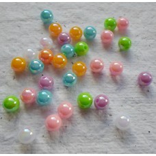 Acrylic ~ Sparkle Beads 