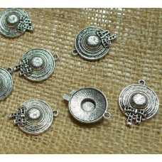 Antique Silver Charms ~ Boaters