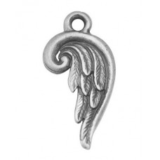 Antique Silver Charms ~ Wing