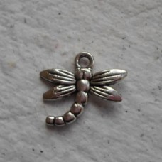 Antique Silver Charms ~ Dragonfly