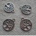 Antique Silver Charms ~ Tree of Life