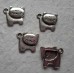 Antique Silver Charms ~ Kitty