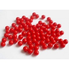 Czech Glass ~ Cherry Red Balls