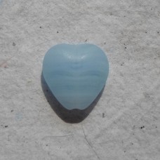 Czech Glass ~ 11mm Heart Beads In Various Colours