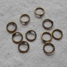 Antique Bronze 6mm Jump ring