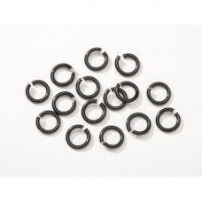 Black plated 5mm Jump ring
