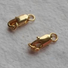 Gold Plate Lobster Clasp 