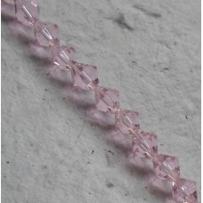 Glass beads ~ Bicone Pink