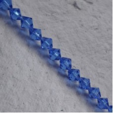 Glass beads ~ Bicone Royal