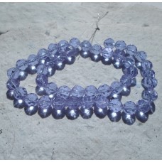 Glass beads ~ Faceted Round Violet