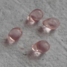 Glass ~ 7mm Pink Drops