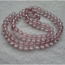 Glass Beads ~ Round Amethyst