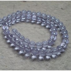 Glass beads ~ Round Violet