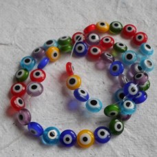 Glass Eye Coin beads