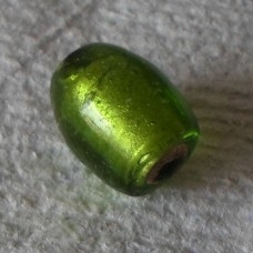 Handmade Indian Glass bead ~ Silver lined in 3 colour