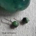 Earrings ~  10mm Semi precious ~ Sterling Silver