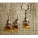 Angel Keyrings and Earrings sets ~  Various Colours