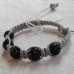 Bracelet ~ Shamballa with 5 Disco Beads