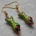 Earrings ~ Cloisonné Fish in various colours