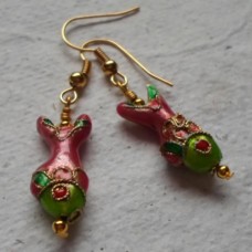 Earrings ~ Cloisonné Fish in various colours