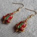 Earrings ~ Cloisonné Frogs in several colours