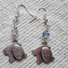 Earrings ~  Various Tibetan Style Charms and Bead