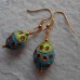 Earrings ~ Cloisonné LadyBird in various colours