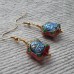 Earrings ~ Cloisonné Turtle ~ Various Colours