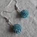 Earrings ~  Shamballa in various colours