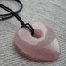 Necklace ~  Rose Quartz ~ Heart Pendant