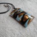 Necklace ~  Glass Pendant in serval colours