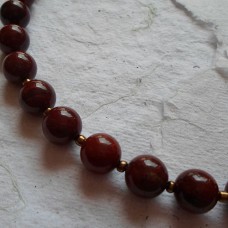 Necklace ~  Semi Precious Round Beads