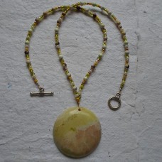 Necklace ~ Lemon Stone Pendent