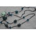 Necklace ~ Teal Indian Glass 
