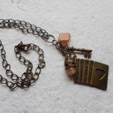 Necklace ~  Antique Bronze Charm