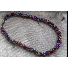 Necklaces ~  Short Chainmaille 