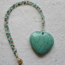 Necklace ~  Turquoise Howlite