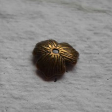 Antique Bronze ~ Bead Caps ~ 11mm Petal