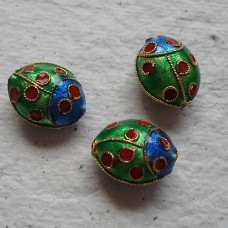 Cloisonné ~ Lady Bugs