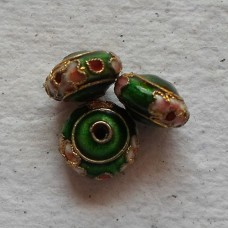 Cloisonné ~ 12mm Rondel