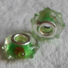 Pandora Style Bead Green