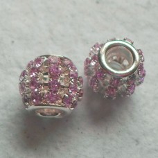 Pandora Style ~ Rhinestone Bead 