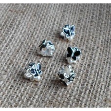 Pandora Style Charm Black Butterfly