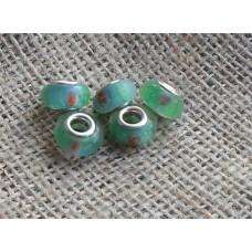 Pandora Style Bead Green