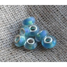 Pandora Style Bead Blue and Green